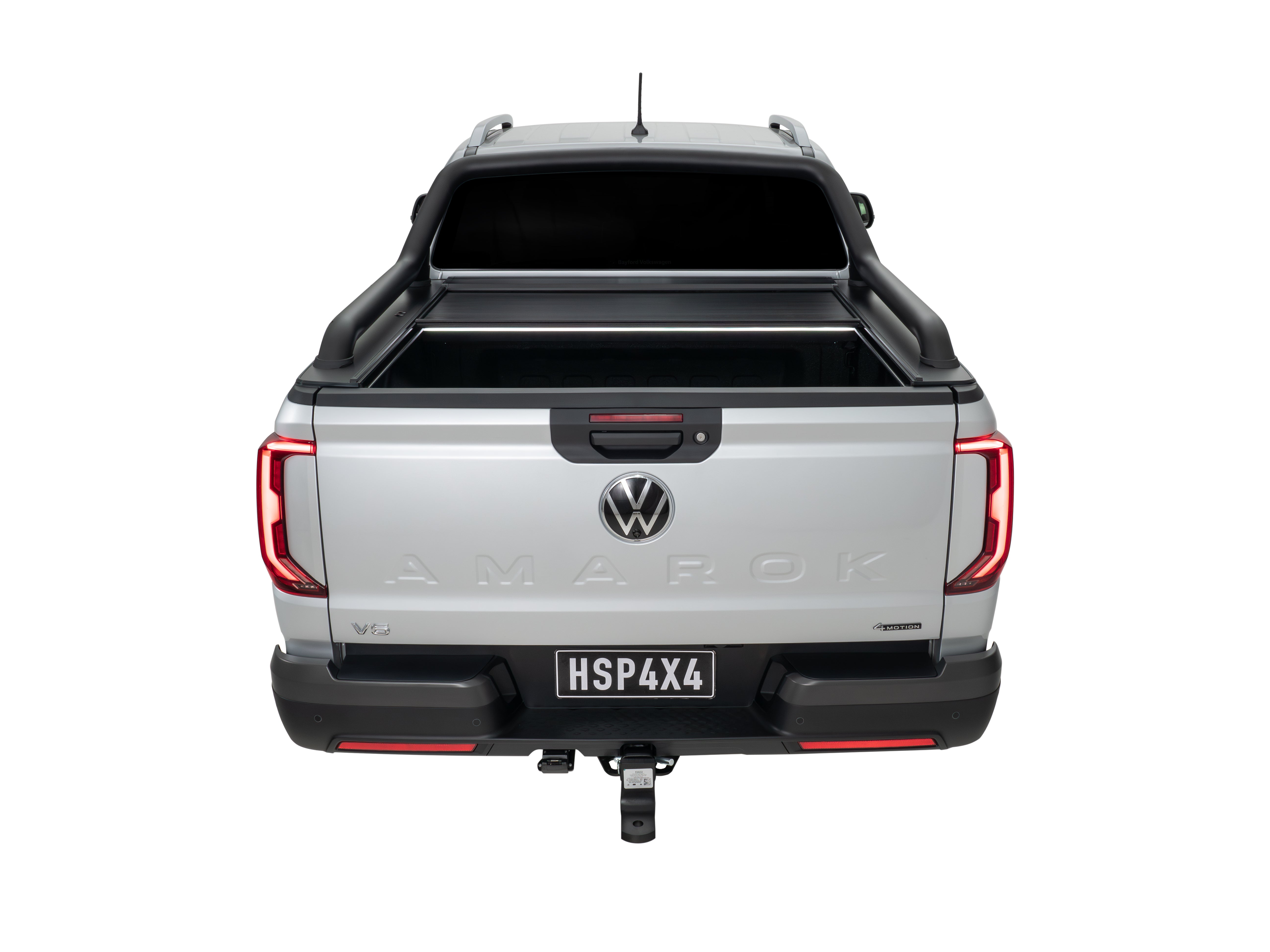 HSP Retractable Tonneau — HSP Retractable Tonneau for VW Amarok NF — Extended Sports Bar