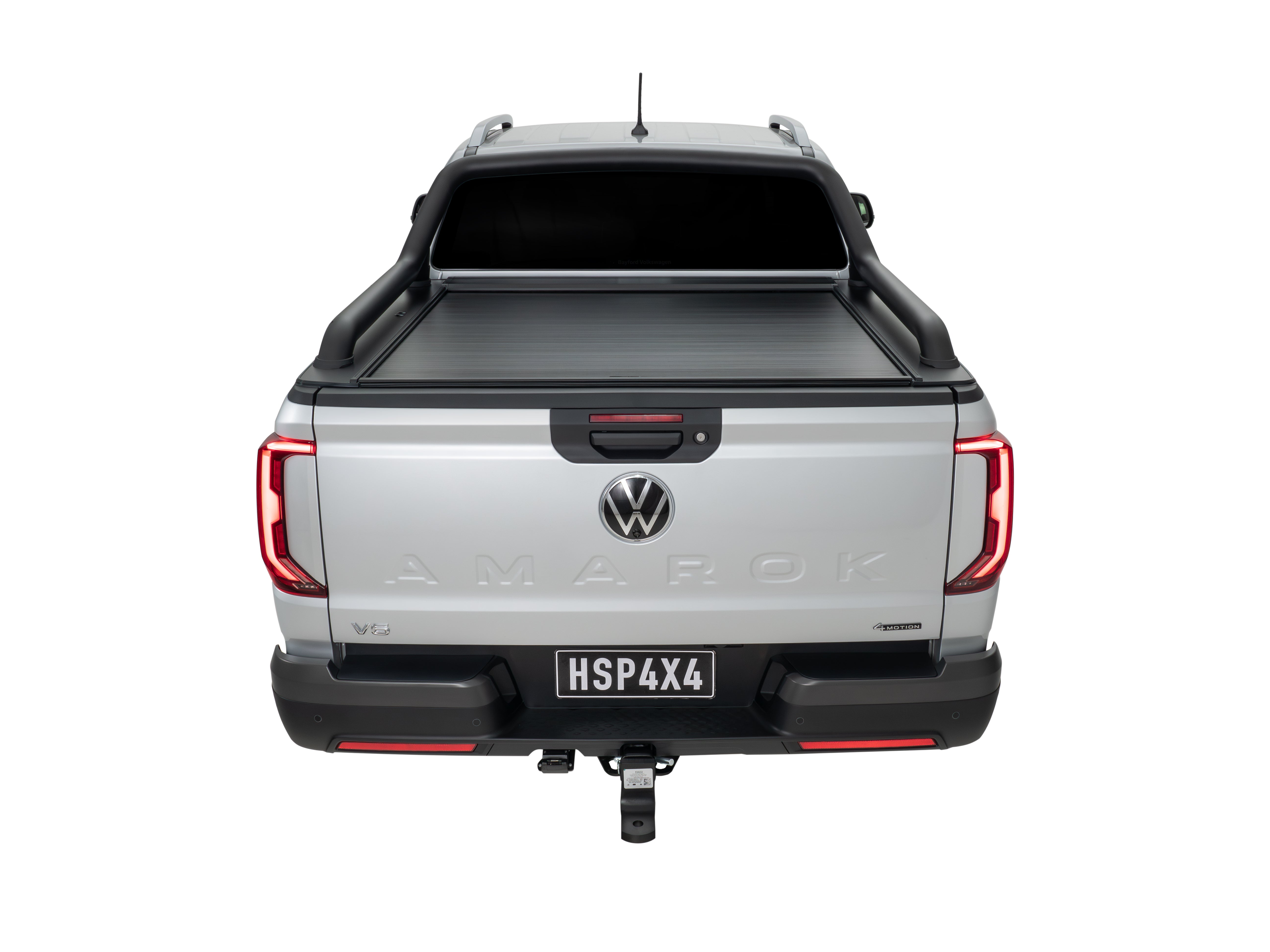 HSP Retractable Tonneau — HSP Retractable Tonneau for VW Amarok NF — Extended Sports Bar