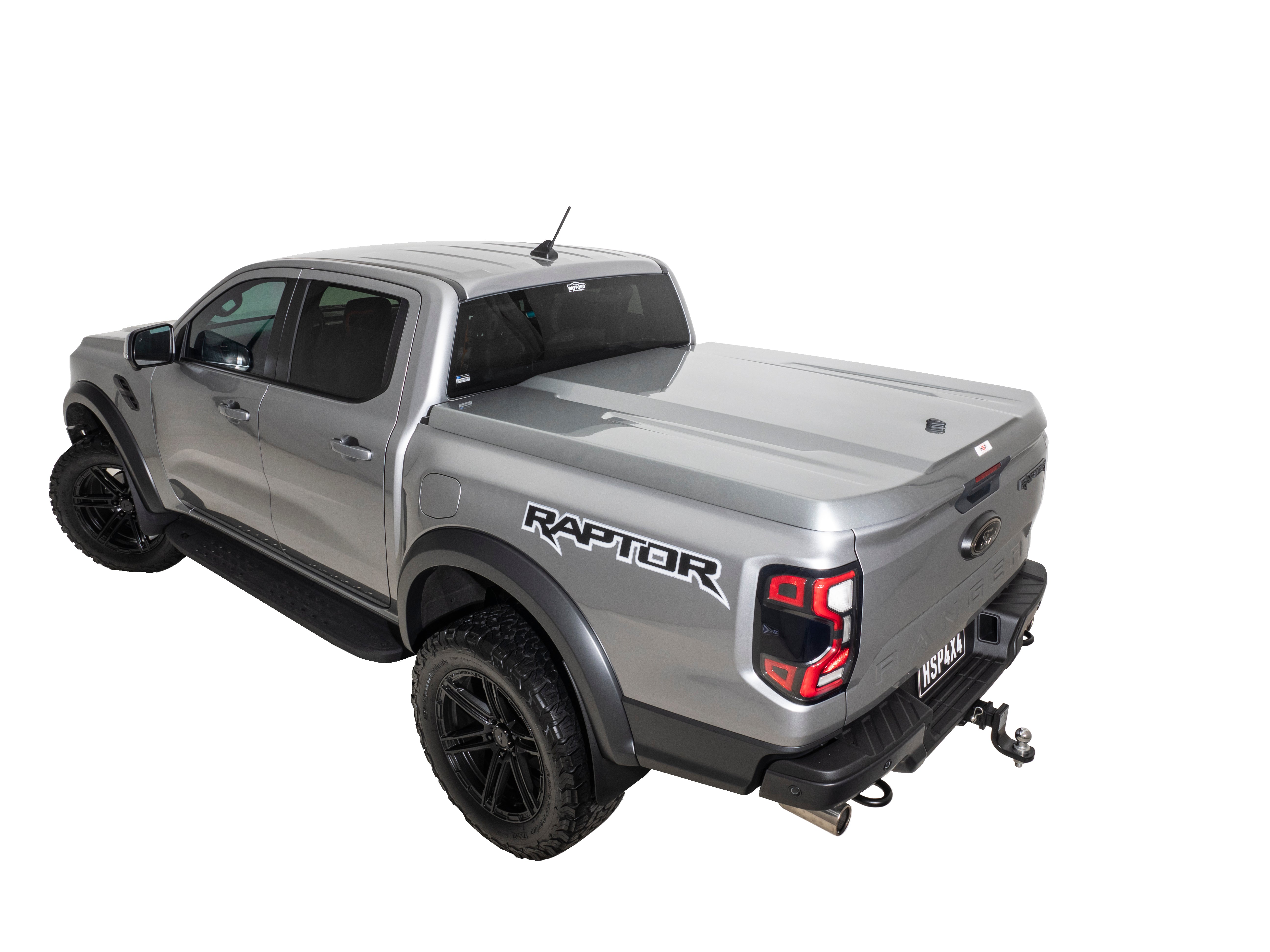 HSP Retractable Tonneau — HSP Retractable Tonneau for Ranger / Raptor Next Gen — Extended Sports Bar
