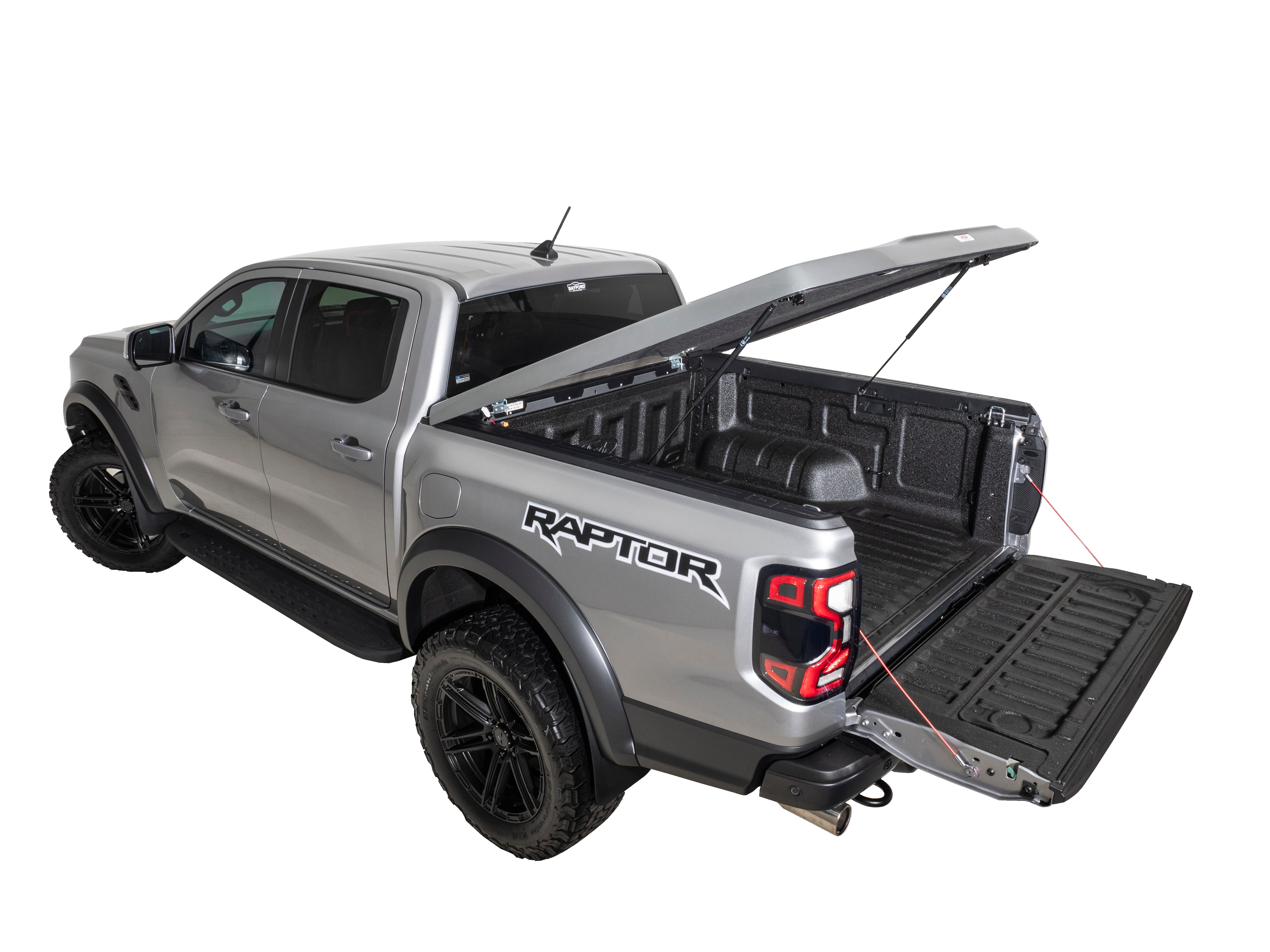 HSP Retractable Tonneau — HSP Retractable Tonneau for Ranger / Raptor Next Gen — Extended Sports Bar