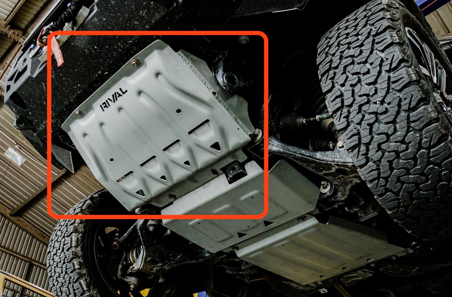 Aluminium Radiator Underbody Armour Ford Ranger PX1 PX2 PX3 / Everest 2015-2022 / Mazda BT-50 2011-2020 - RIVAL 4x4 Australia