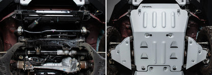 Isuzu D-Max / Mazda BT-50 (2021–Present) 4x4 Engine Bash Plate – Aluminium RIVAL 4x4 Australia
