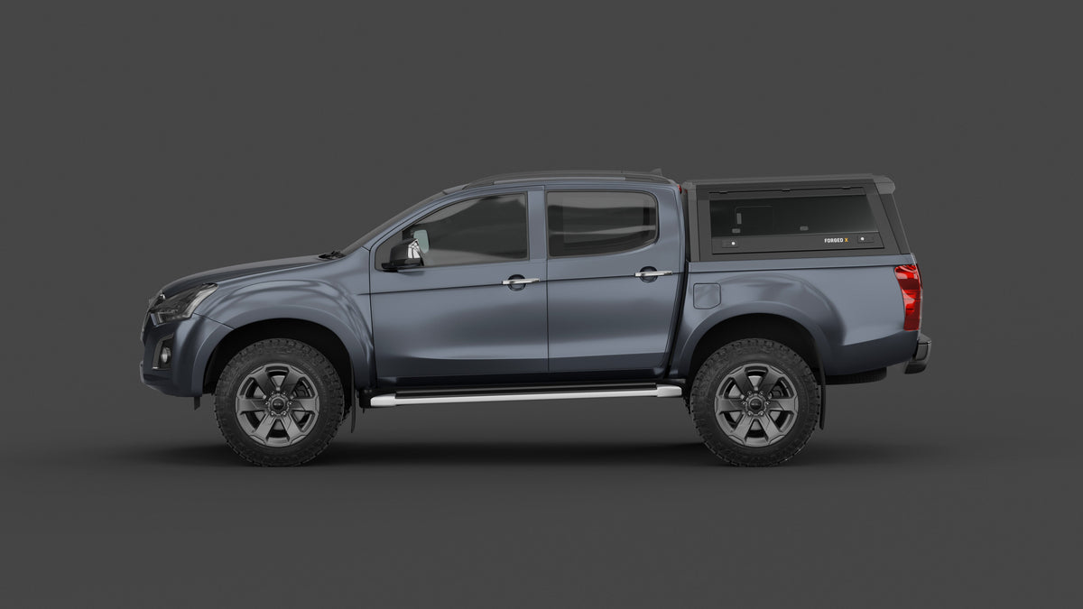 ForgedX Aluminium Ute Canopy - to suit Isuzu D-MAX 2012-2019 - RIVAL 4x4 Australia