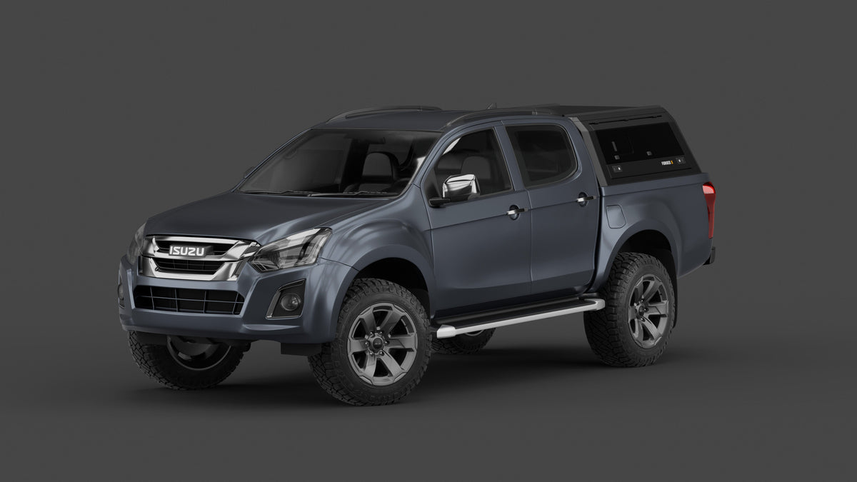 ForgedX Aluminium Ute Canopy - to suit Isuzu D-MAX 2012-2019 - RIVAL 4x4 Australia