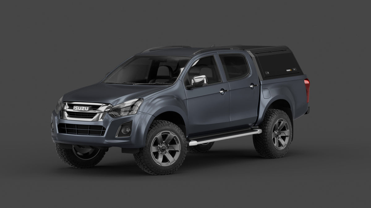 ForgedX Aluminium Ute Canopy - to suit Isuzu D-MAX 2012-2019 - RIVAL 4x4 Australia