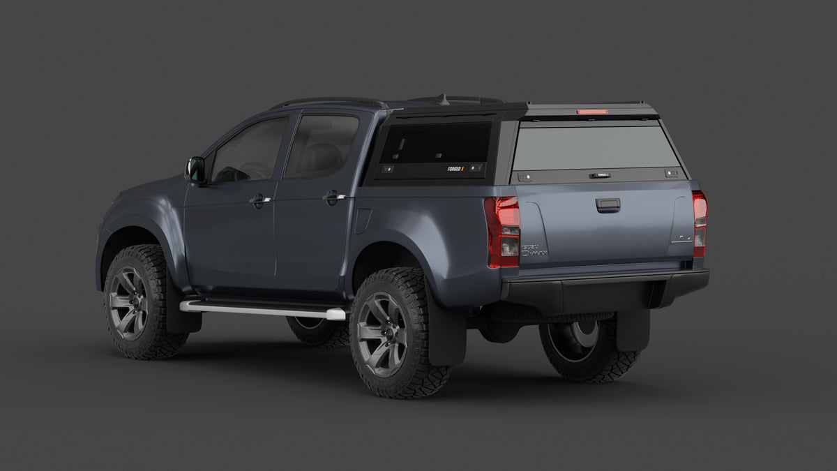 ForgedX Aluminium Ute Canopy - to suit Isuzu D-MAX 2012-2019 - RIVAL 4x4 Australia