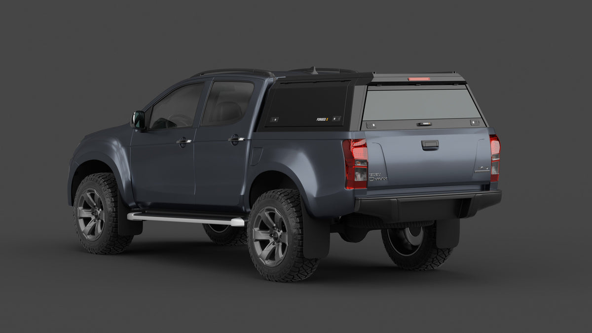 ForgedX Aluminium Ute Canopy - to suit Isuzu D-MAX 2012-2019 - RIVAL 4x4 Australia