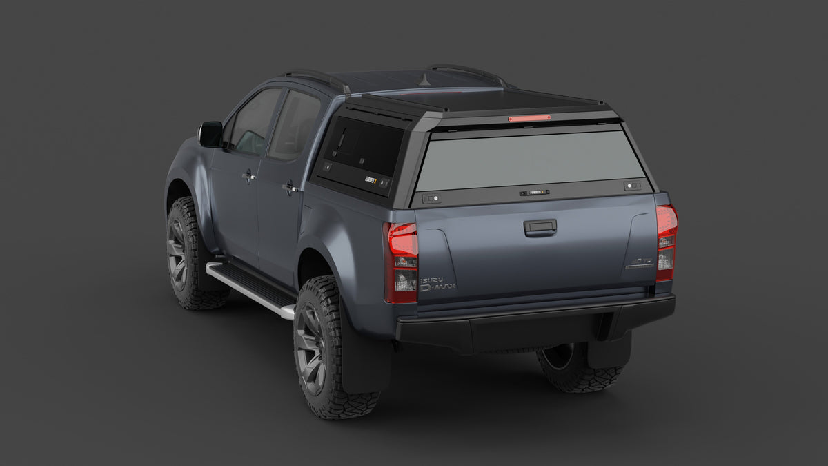 ForgedX Aluminium Ute Canopy - to suit Isuzu D-MAX 2012-2019 - RIVAL 4x4 Australia