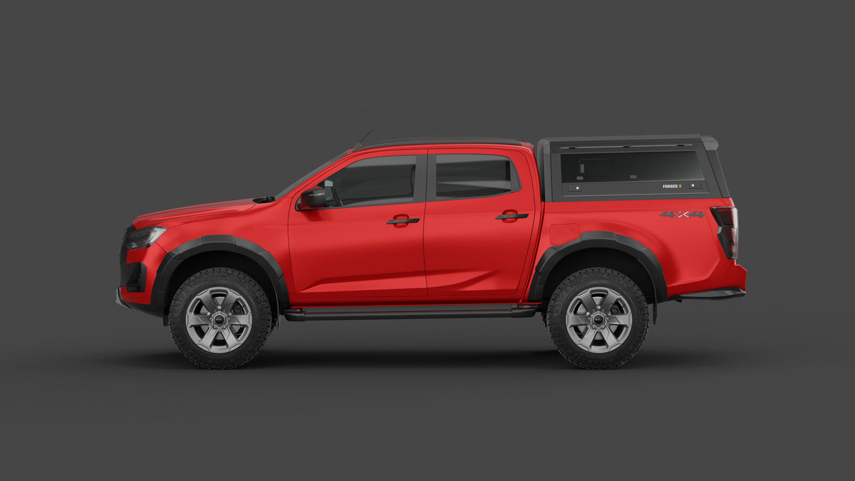 ForgedX Aluminium Ute Canopy - to suit Isuzu D-MAX  2020-on - RIVAL 4x4 Australia
