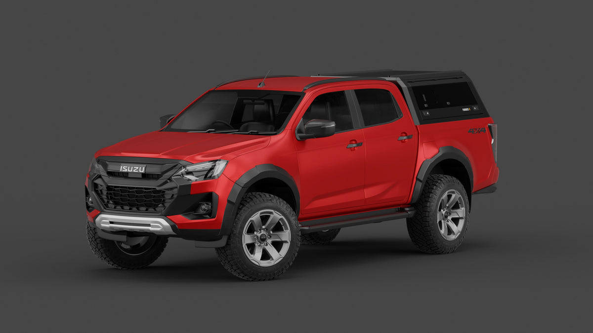ForgedX Aluminium Ute Canopy - to suit Isuzu D-MAX  2020-on - RIVAL 4x4 Australia