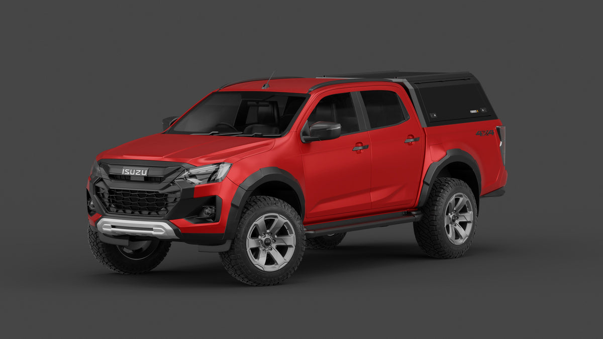 ForgedX Aluminium Ute Canopy - to suit Isuzu D-MAX  2020-on - RIVAL 4x4 Australia