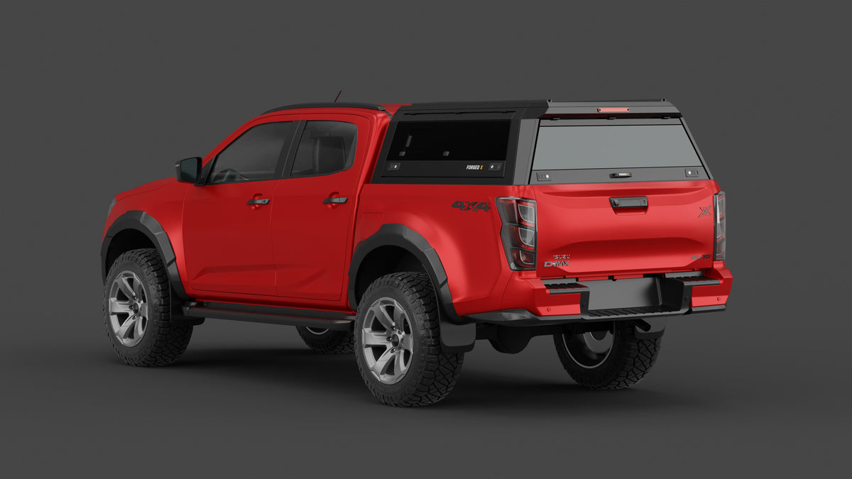 ForgedX Aluminium Ute Canopy - to suit Isuzu D-MAX  2020-on - RIVAL 4x4 Australia