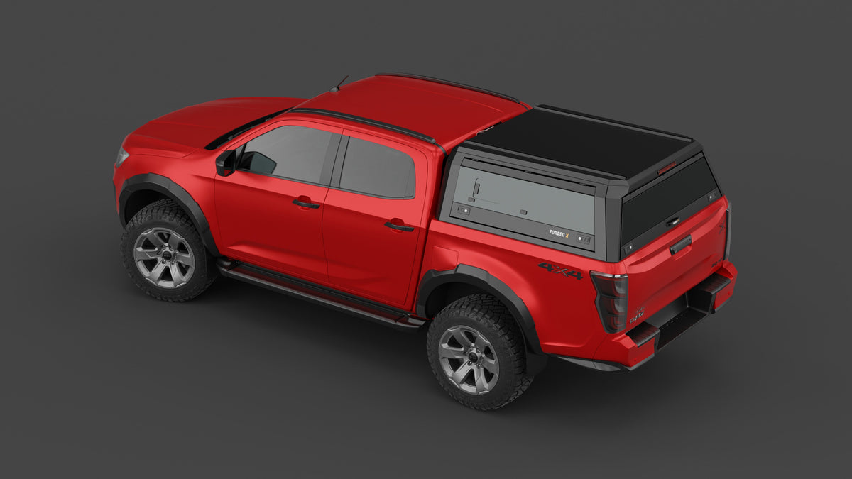 ForgedX Aluminium Ute Canopy - to suit Isuzu D-MAX  2020-on - RIVAL 4x4 Australia