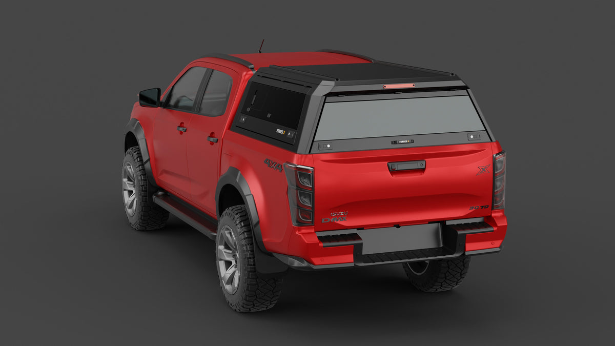 ForgedX Aluminium Ute Canopy - to suit Isuzu D-MAX  2020-on - RIVAL 4x4 Australia
