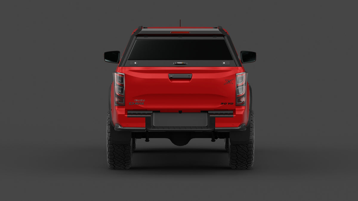 ForgedX Aluminium Ute Canopy - to suit Isuzu D-MAX  2020-on - RIVAL 4x4 Australia