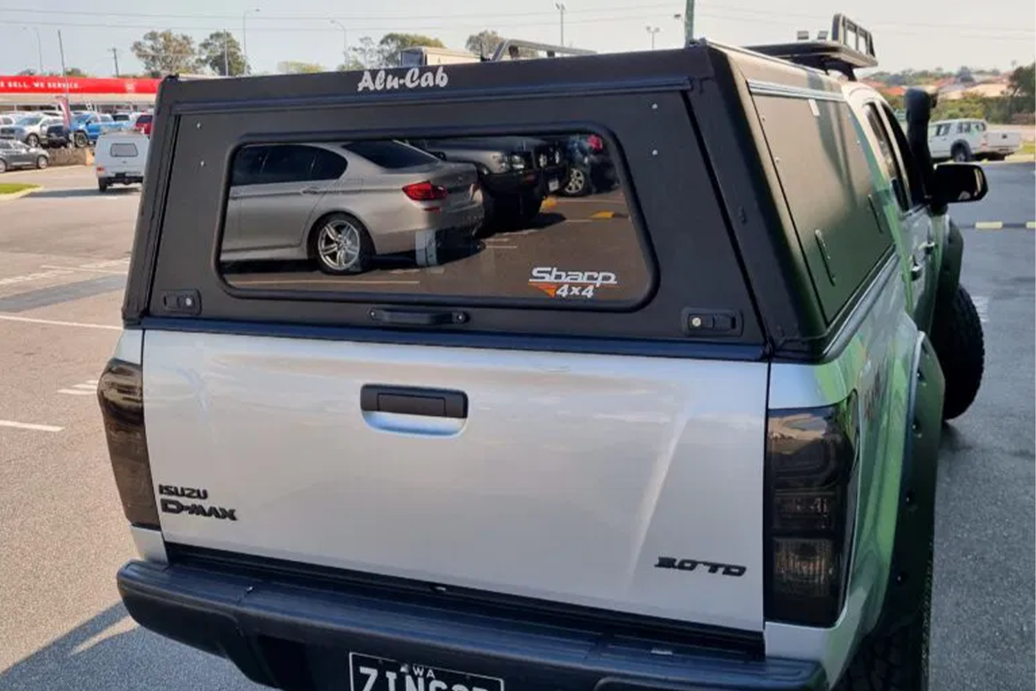 isuzu dmax canopy 