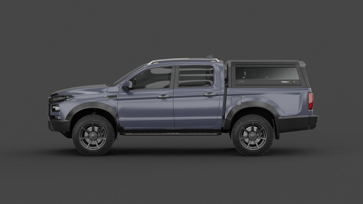 ForgedX Aluminium Ute Canopy - to suit JAC T9 2024-on - RIVAL 4x4 Australia