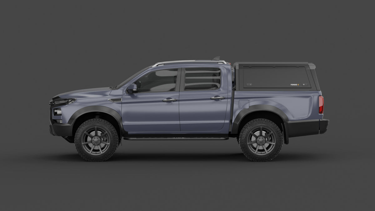 ForgedX Aluminium Ute Canopy - to suit JAC T9 2024-on - RIVAL 4x4 Australia