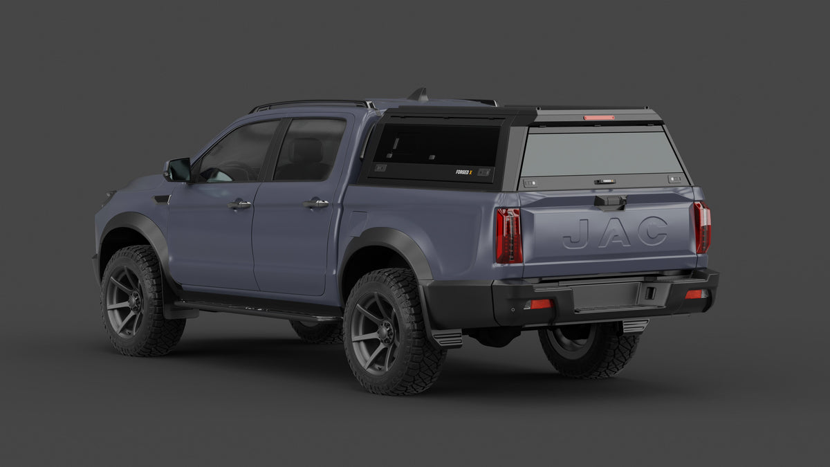 ForgedX Aluminium Ute Canopy - to suit JAC T9 2024-on - RIVAL 4x4 Australia