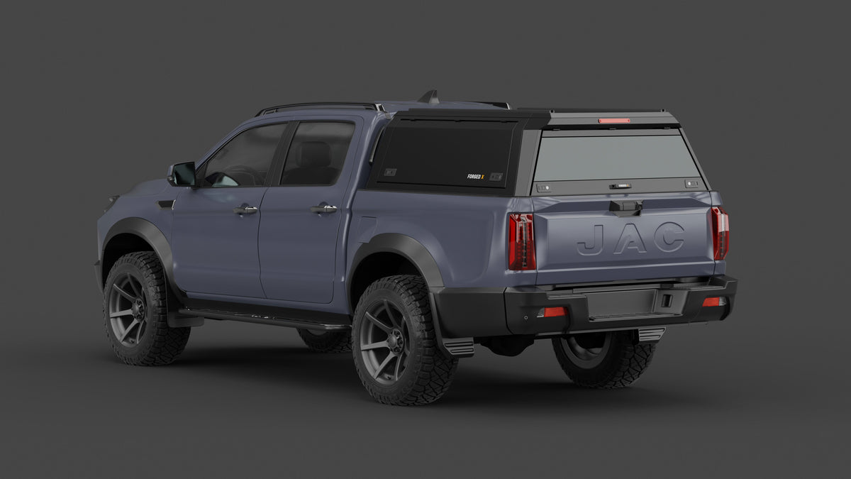 ForgedX Aluminium Ute Canopy - to suit JAC T9 2024-on - RIVAL 4x4 Australia