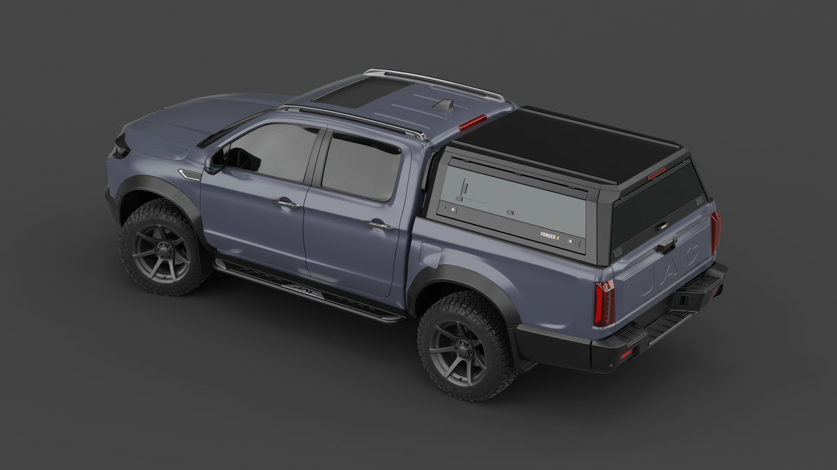 ForgedX Aluminium Ute Canopy - to suit JAC T9 2024-on - RIVAL 4x4 Australia