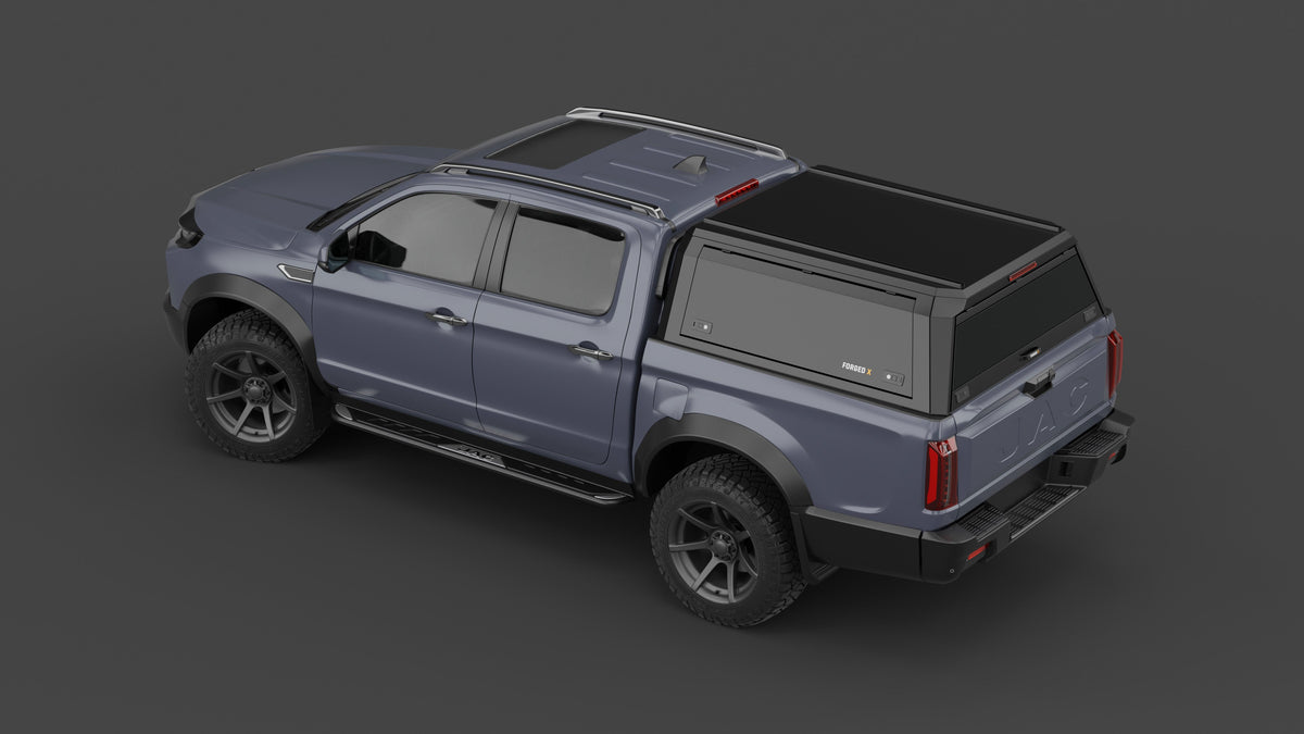 ForgedX Aluminium Ute Canopy - to suit JAC T9 2024-on - RIVAL 4x4 Australia