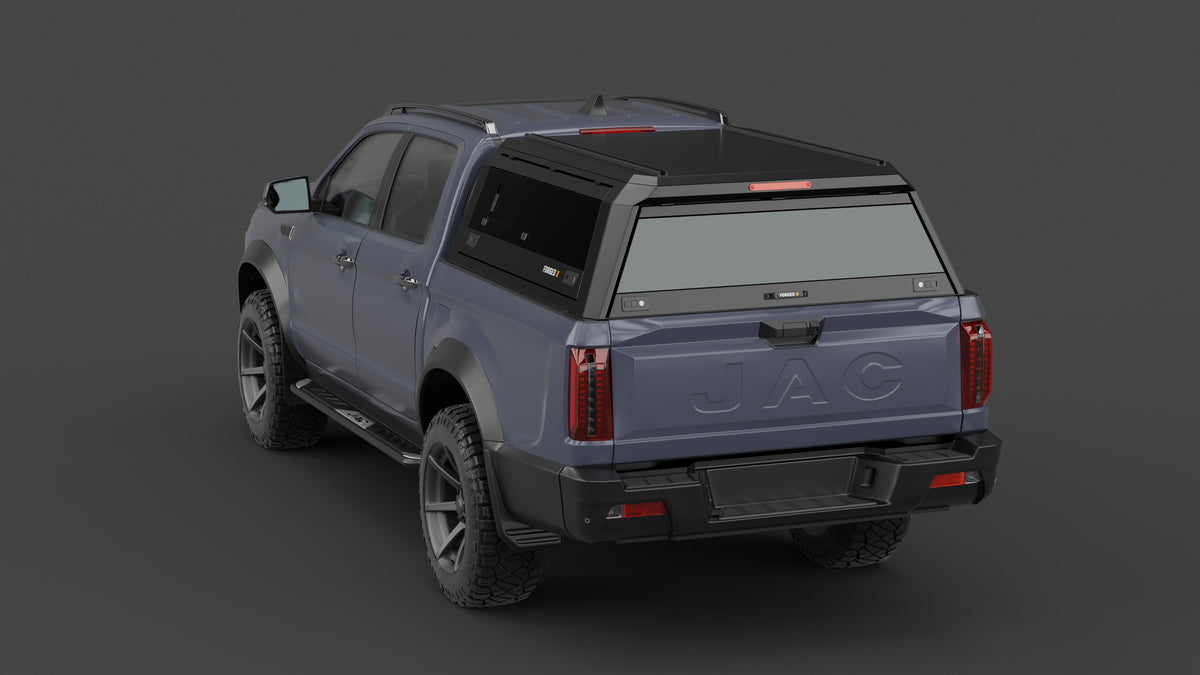 ForgedX Aluminium Ute Canopy - to suit JAC T9 2024-on - RIVAL 4x4 Australia