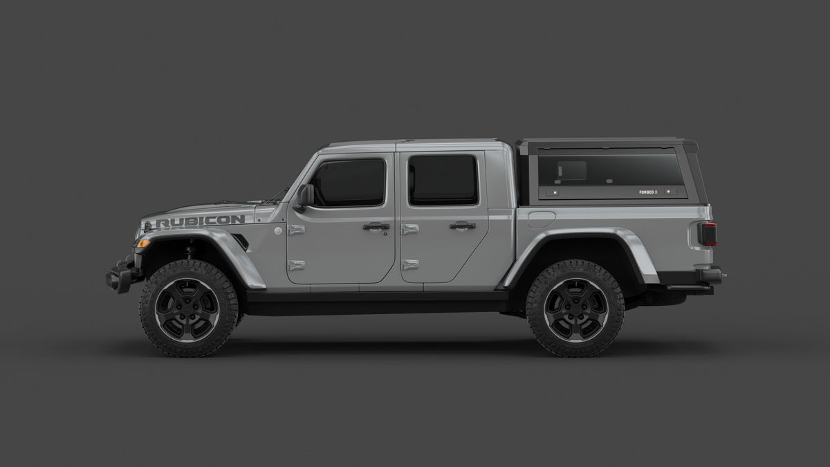 ForgedX Aluminium Ute Canopy - to suit Jeep Gladiator JT 2020-on - RIVAL 4x4 Australia