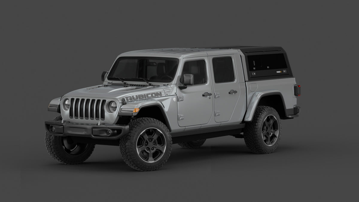 ForgedX Aluminium Ute Canopy - to suit Jeep Gladiator JT 2020-on - RIVAL 4x4 Australia