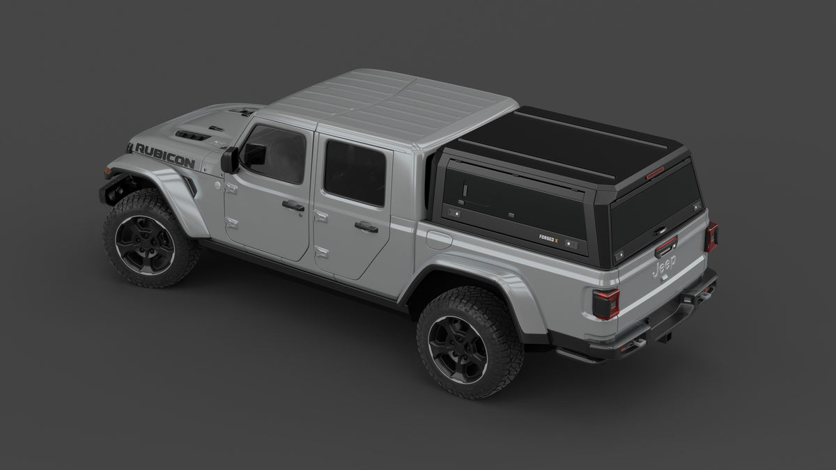 ForgedX Aluminium Ute Canopy - to suit Jeep Gladiator JT 2020-on - RIVAL 4x4 Australia