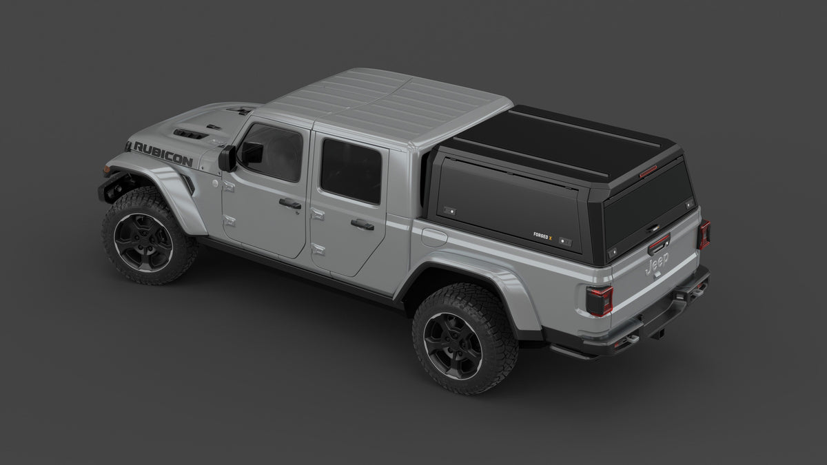 ForgedX Aluminium Ute Canopy - to suit Jeep Gladiator JT 2020-on - RIVAL 4x4 Australia