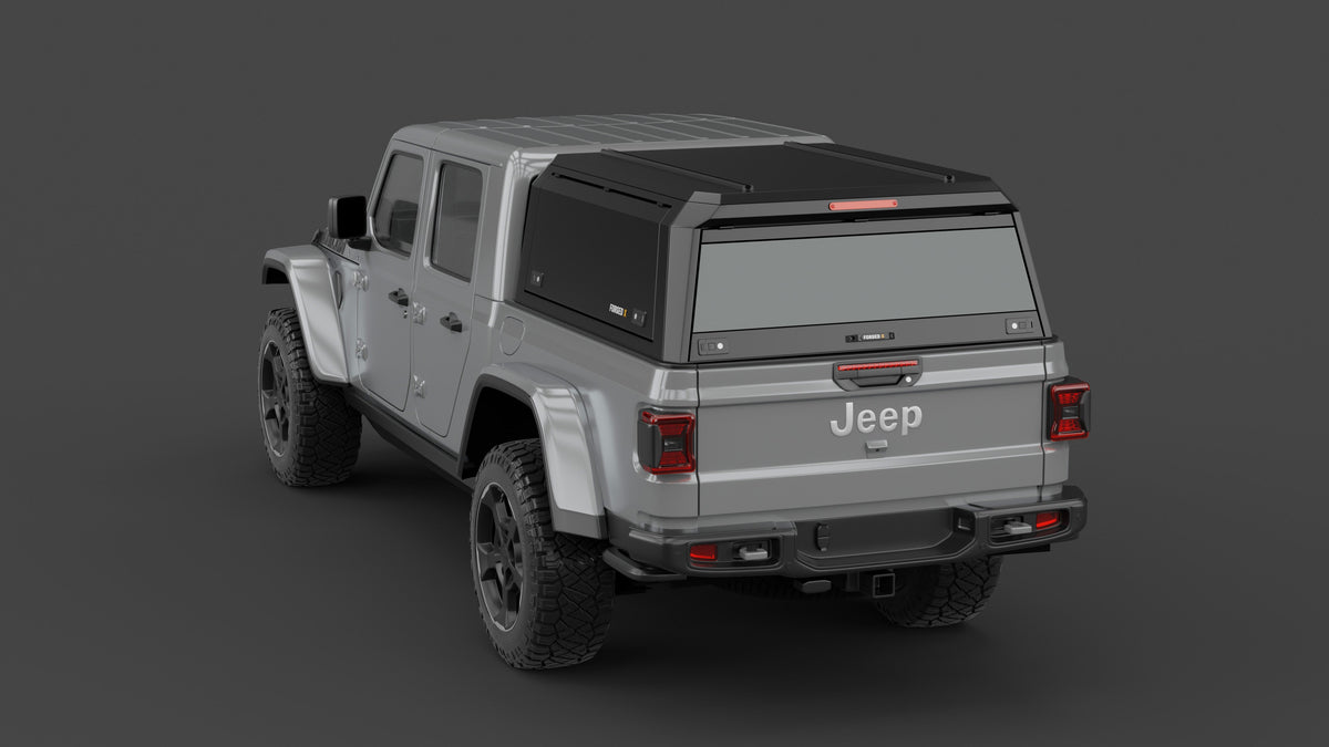 ForgedX Aluminium Ute Canopy - to suit Jeep Gladiator JT 2020-on - RIVAL 4x4 Australia