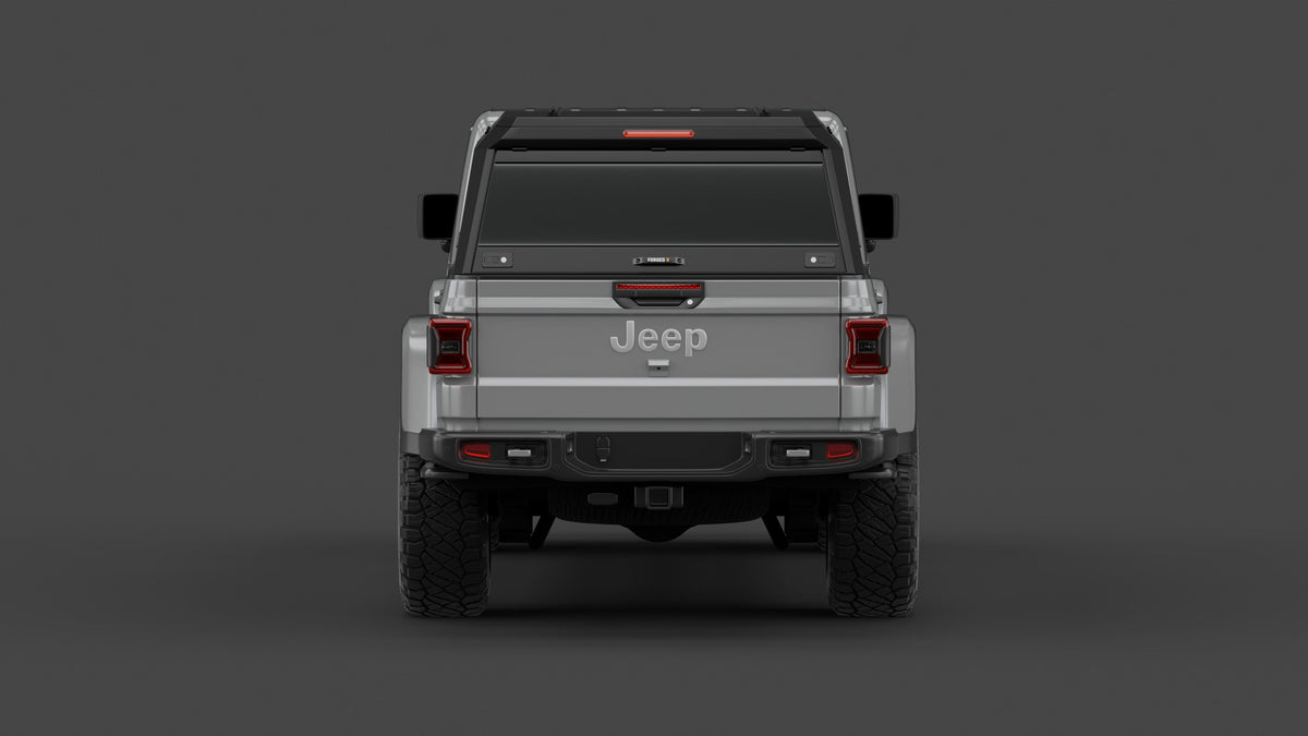 ForgedX Aluminium Ute Canopy - to suit Jeep Gladiator JT 2020-on - RIVAL 4x4 Australia