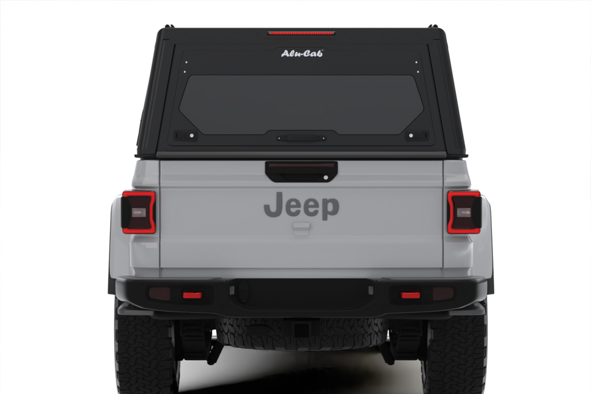 Alu-Cab Contour Canopy for Jeep Gladiator fitted to Jeep Gladiator — Rival 4x4 Australia