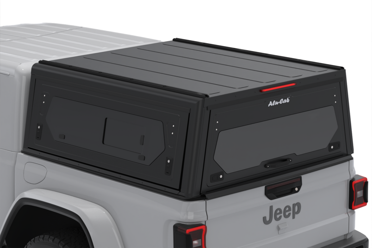 Alu-Cab Contour Canopy for Jeep Gladiator fitted to Jeep Gladiator — Rival 4x4 Australia