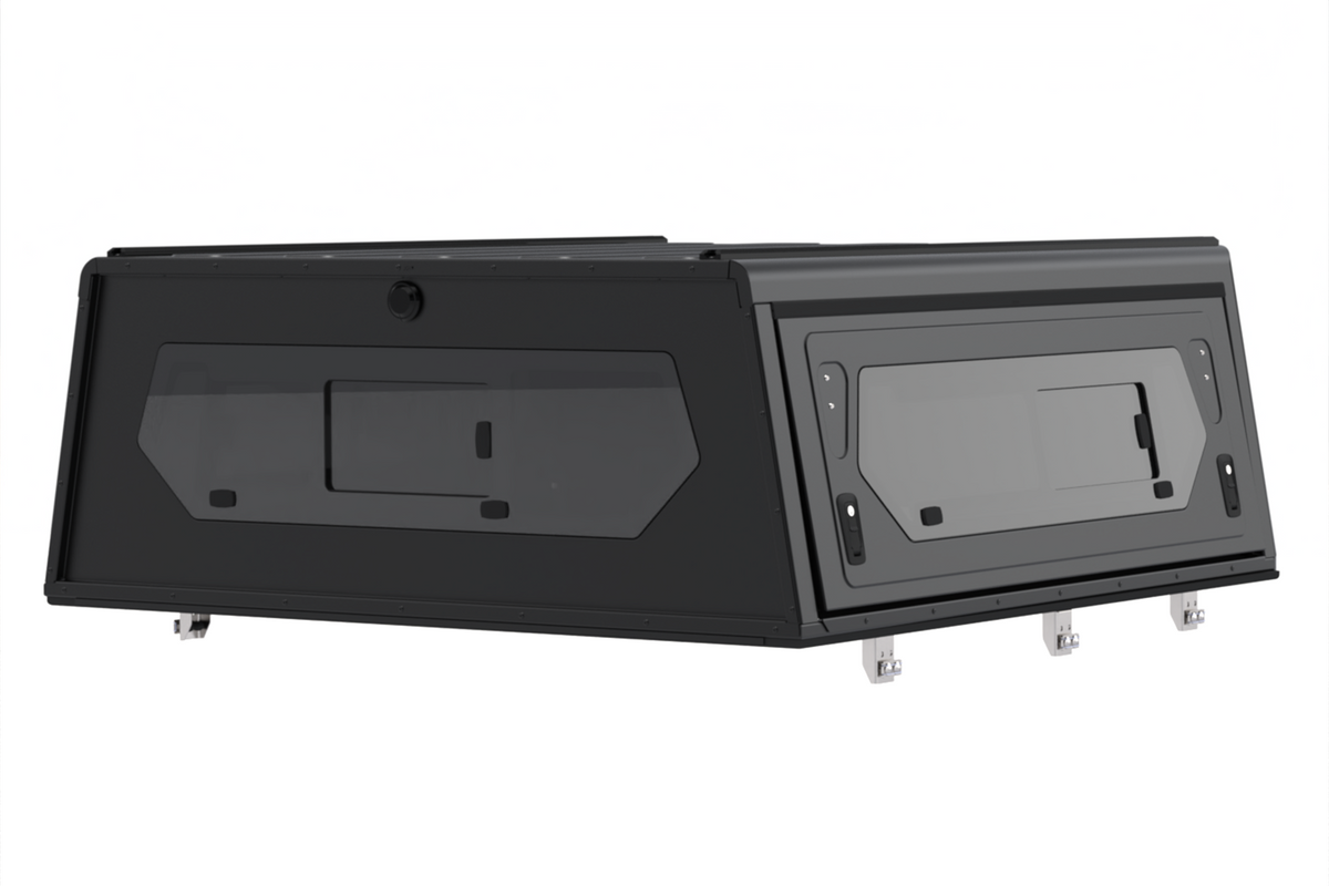 Alu-Cab Contour Canopy for Jeep Gladiator fitted to Jeep Gladiator — Rival 4x4 Australia
