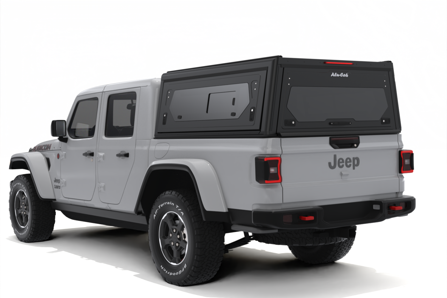 Alu-Cab Contour Canopy for Jeep Gladiator fitted to Jeep Gladiator — Rival 4x4 Australia