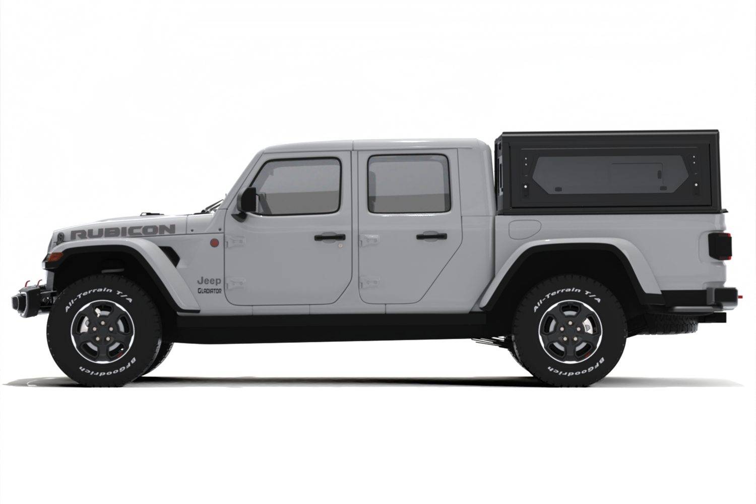 Alu-Cab Contour Canopy for Jeep Gladiator fitted to Jeep Gladiator — Rival 4x4 Australia