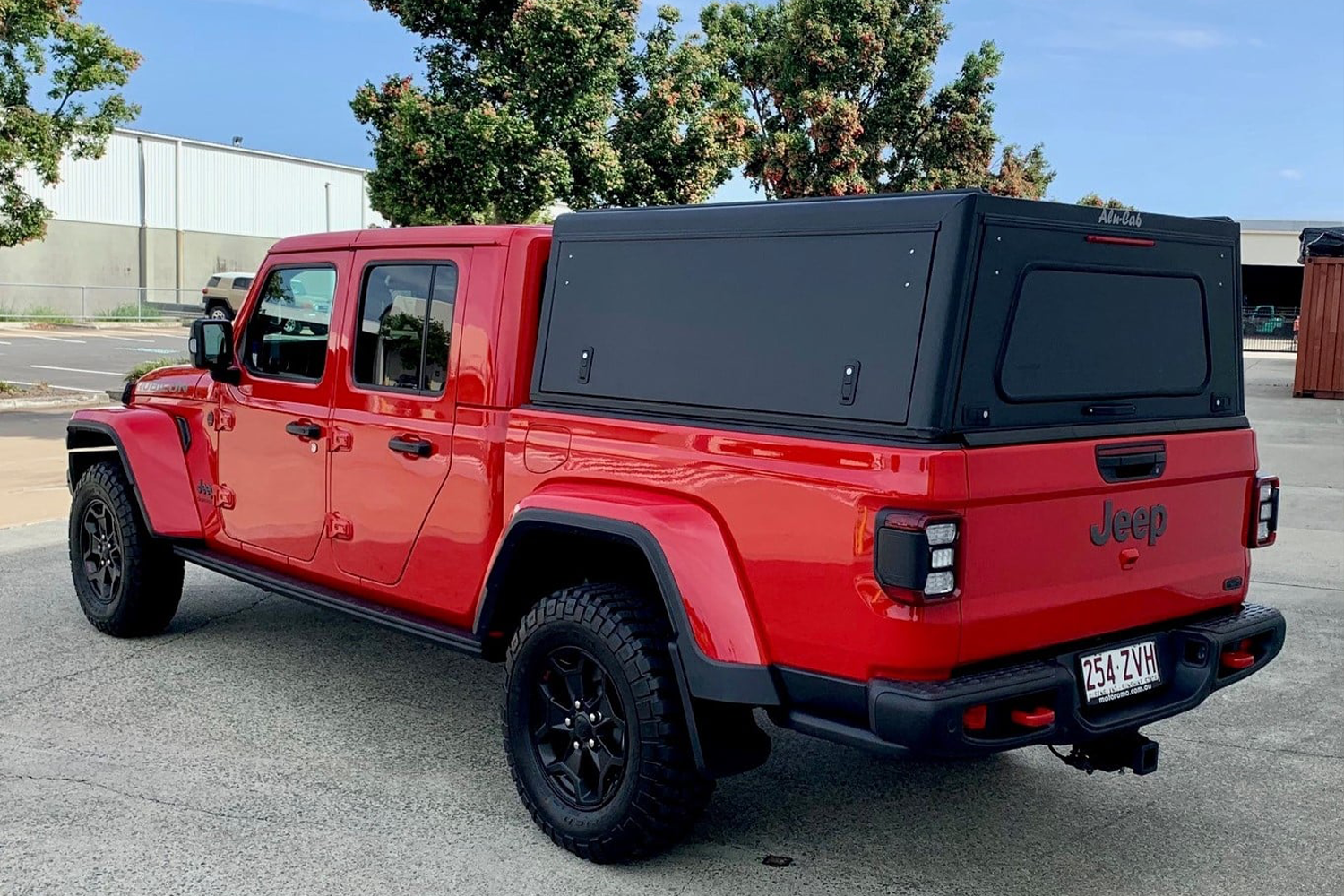 Alu-Cab Explorer Canopy for Jeep Gladiator fitted to Jeep Gladiator — Rival 4x4 Australia