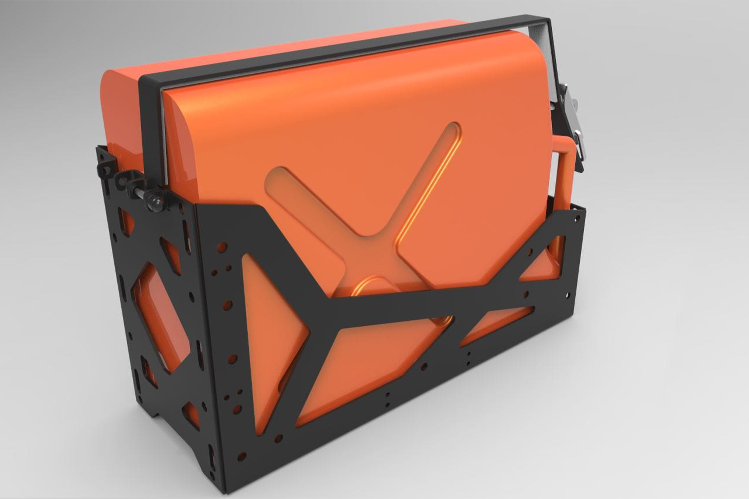 Alu-Cab Jerry Can Holder — genuine product, Rival 4x4 Australia