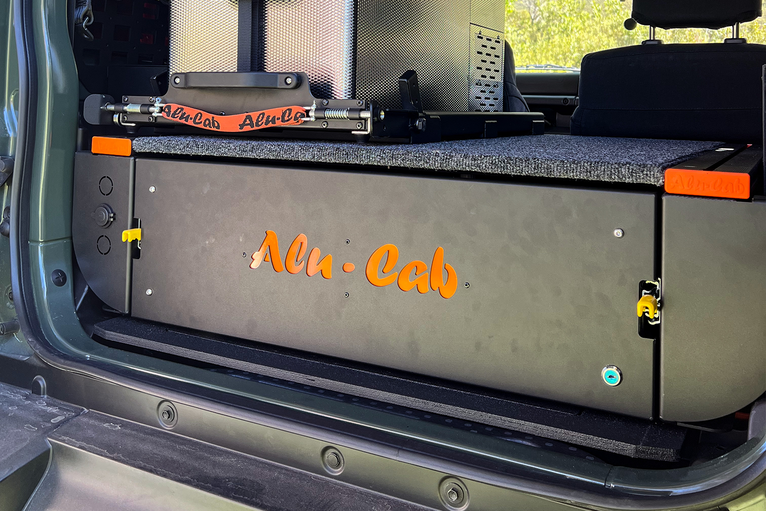 Alu-Cab Jimny Drawer System fitted to Suzuki Jimny — Rival 4x4 Australia