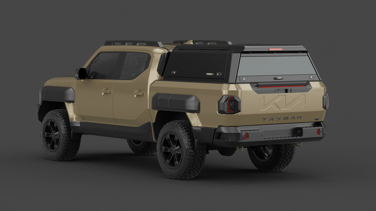 ForgedX Aluminium Ute Canopy - to suit Kia Tasman 2025-on - RIVAL 4x4 Australia