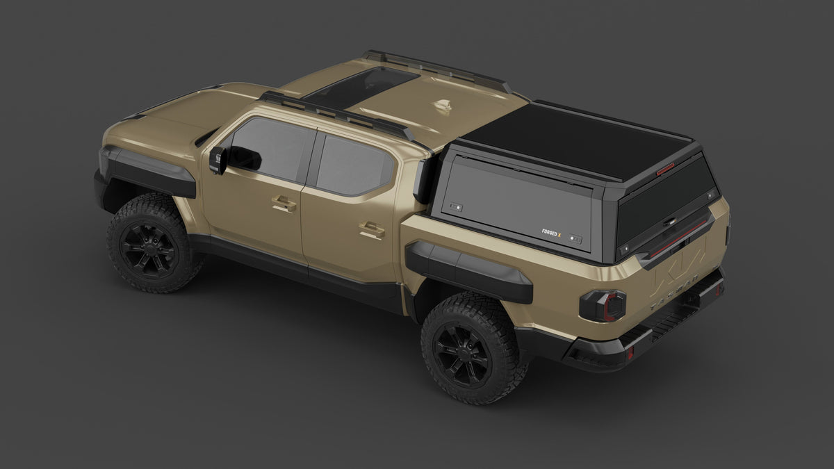 ForgedX Aluminium Ute Canopy - to suit Kia Tasman 2025-on - RIVAL 4x4 Australia