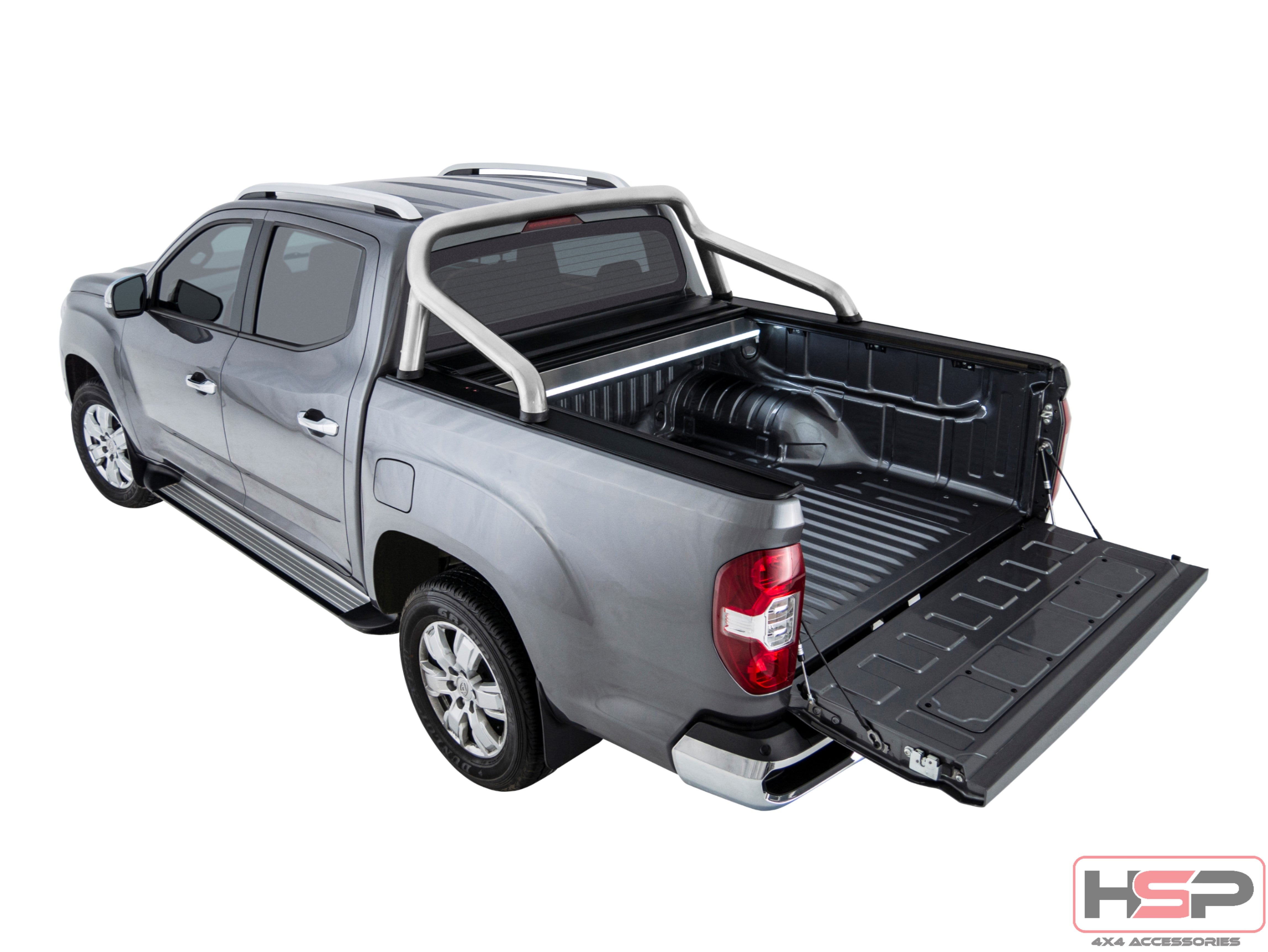HSP Retractable Tonneau — HSP Retractable Tonneau for LDV T60 — A-Frame Sports Bar