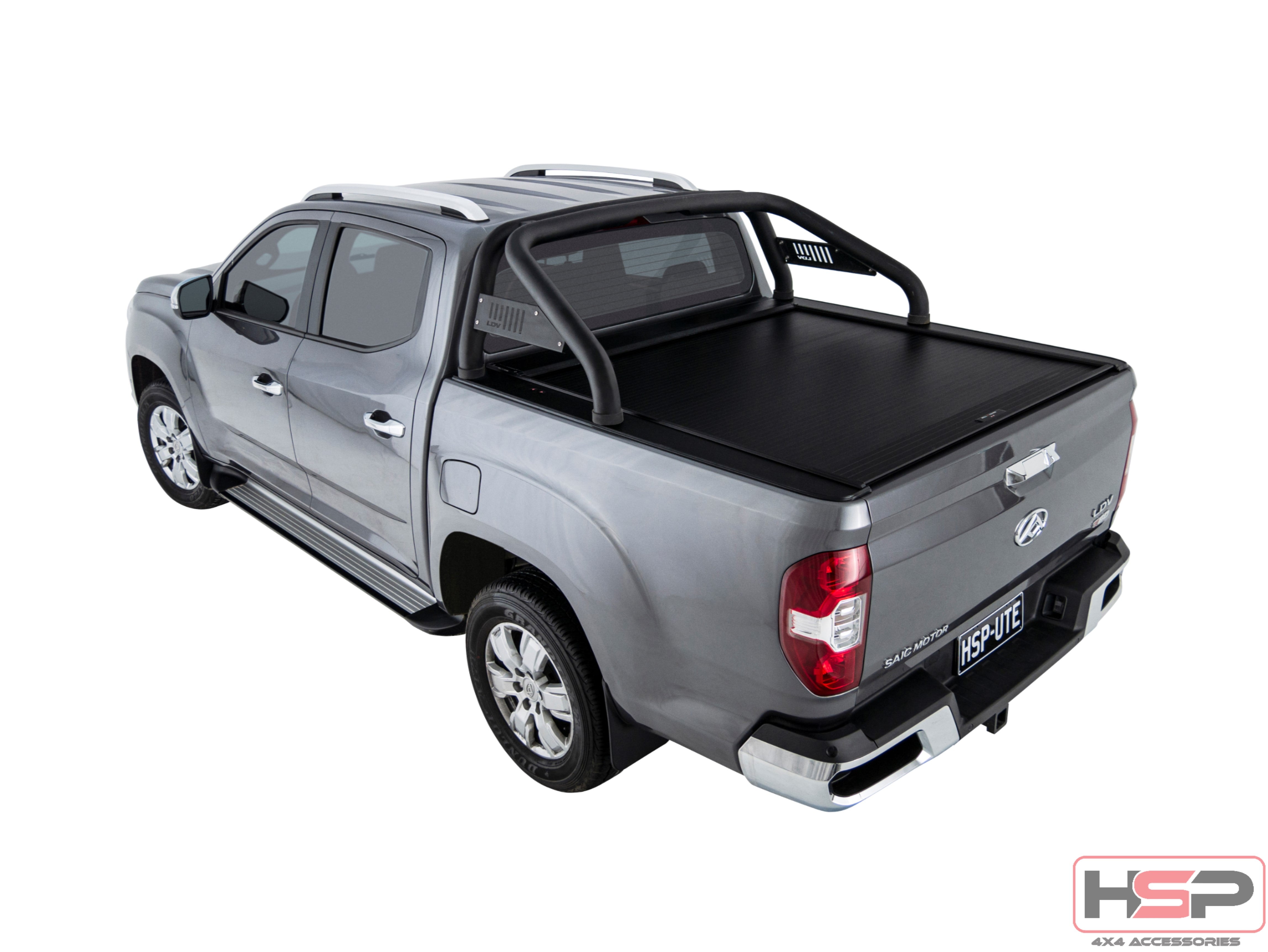 HSP Retractable Tonneau — HSP Retractable Tonneau for LDV T60 — A-Frame Sports Bar
