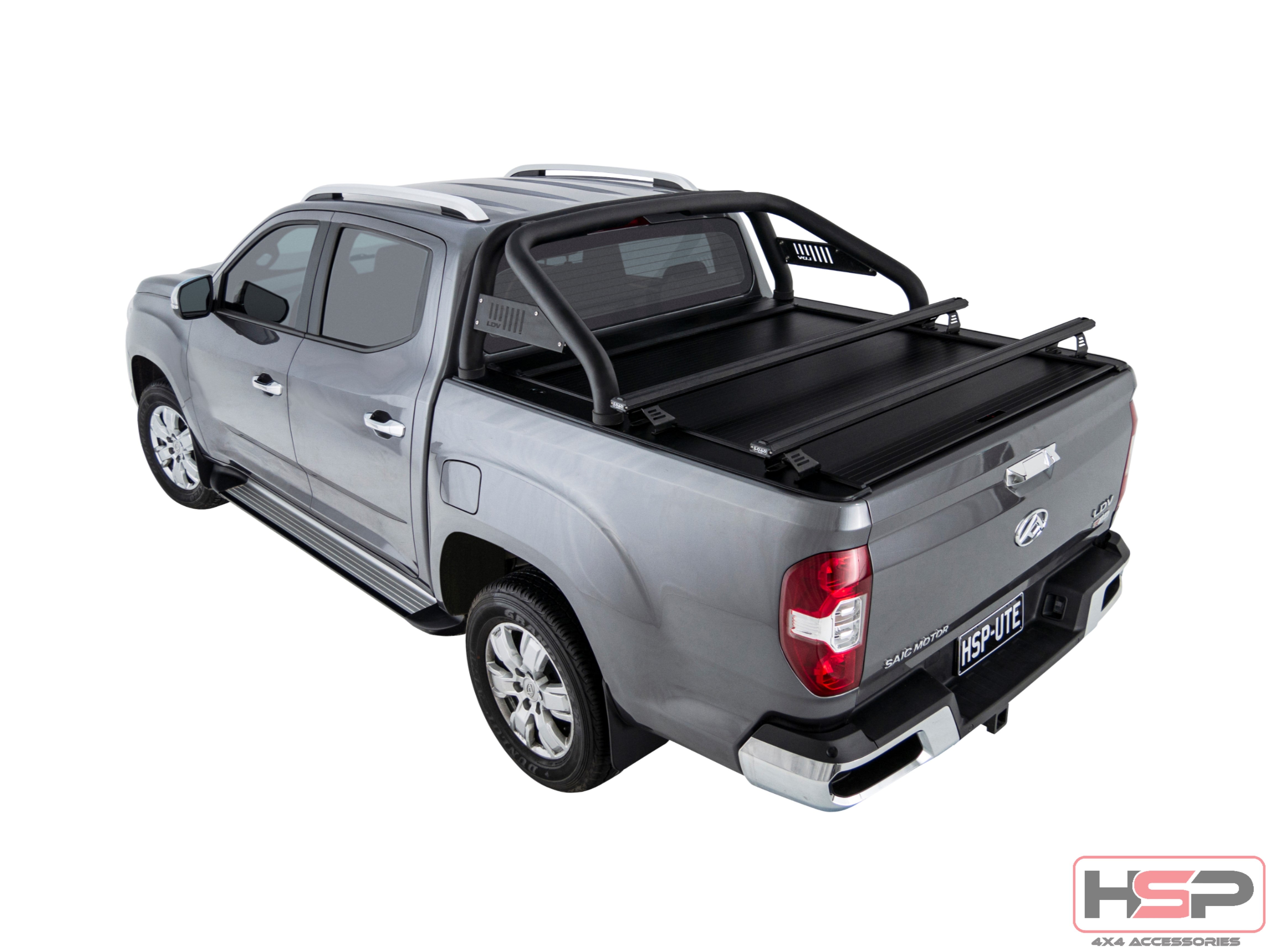HSP Retractable Tonneau — HSP Retractable Tonneau for LDV T60 — A-Frame Sports Bar