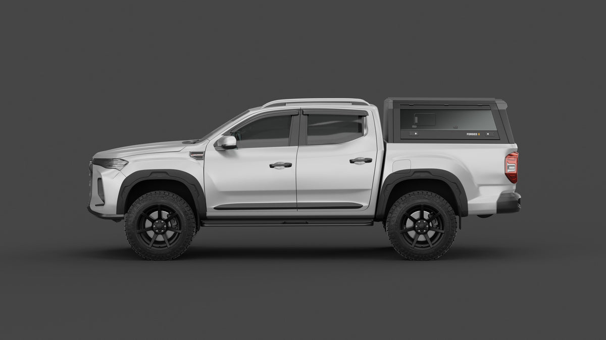ForgedX Aluminium Ute Canopy - to suit LDV T60/T60 MAX - RIVAL 4x4 Australia