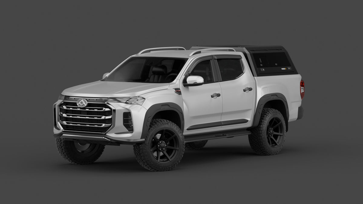 ForgedX Aluminium Ute Canopy - to suit LDV T60/T60 MAX - RIVAL 4x4 Australia