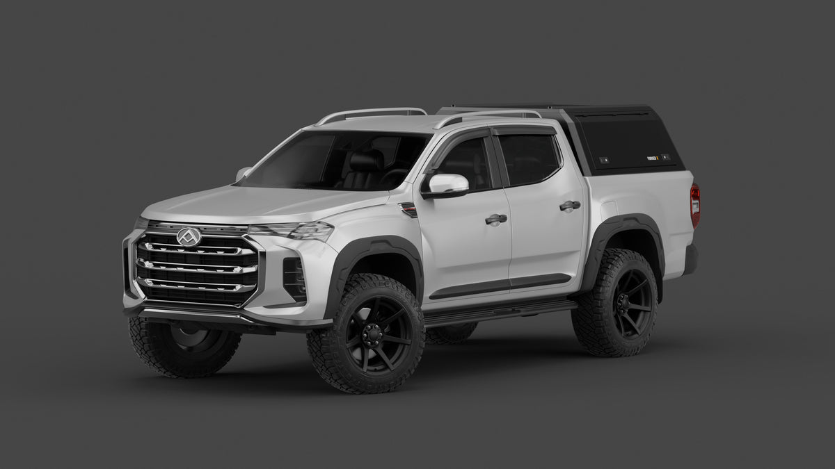 ForgedX Aluminium Ute Canopy - to suit LDV T60/T60 MAX - RIVAL 4x4 Australia
