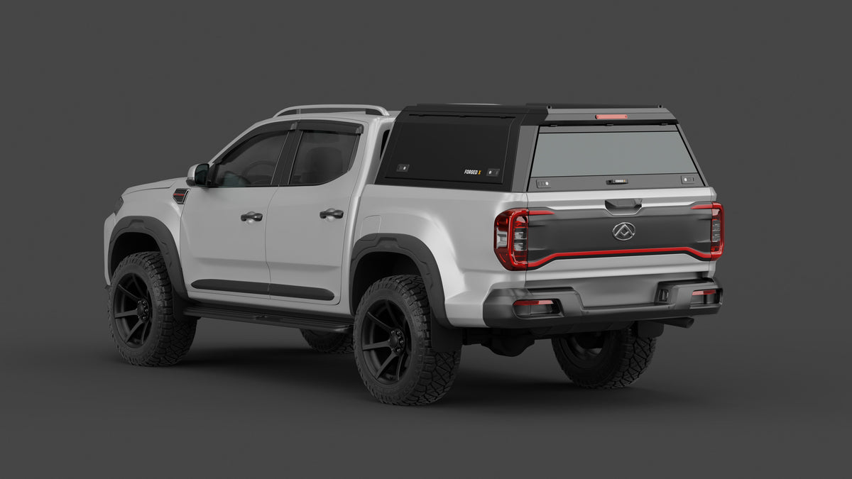 ForgedX Aluminium Ute Canopy - to suit LDV T60/T60 MAX - RIVAL 4x4 Australia